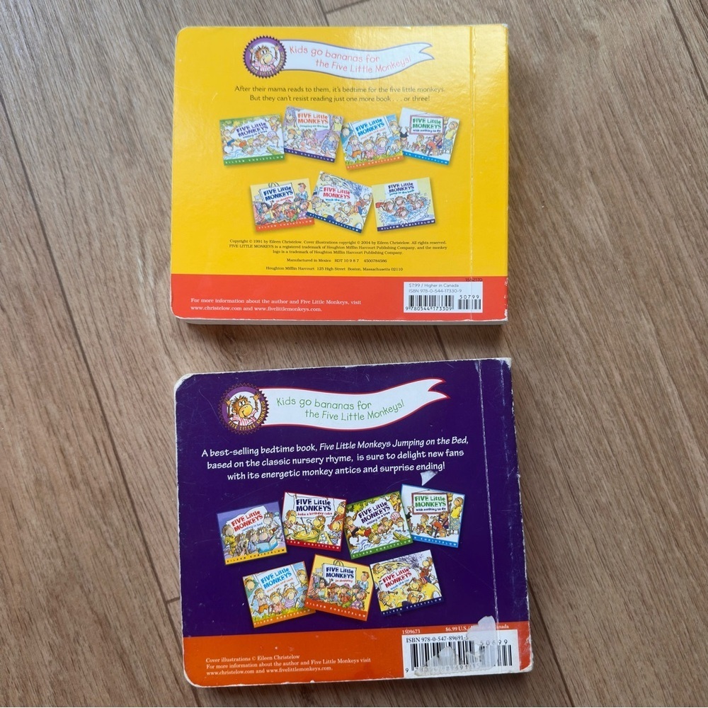 Five Little Monkeys Board Book Set - Picture 3 of 4